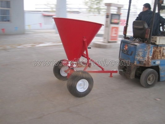 650LBS Broadcast Tow Behind ATV Fertilizer Spreader